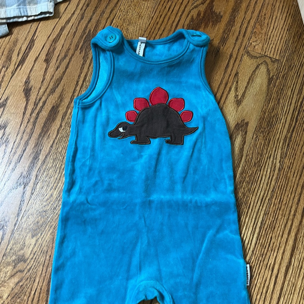Maxomorra Velour 74 Dino Dungs